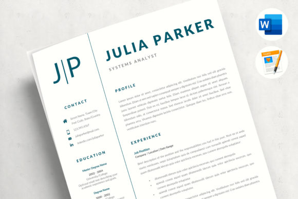 Download Professional Resume Template - CV Template Cover Letter - Premium Resources