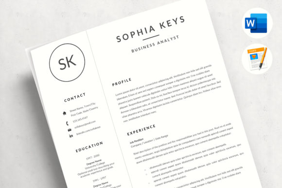 Download Minimalist Resume with Logo - Premium Bundle